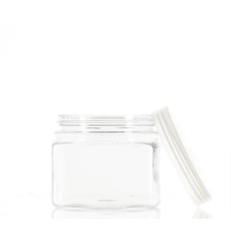 250ml Plastic PET/PP, Square Jar (APG-600295)